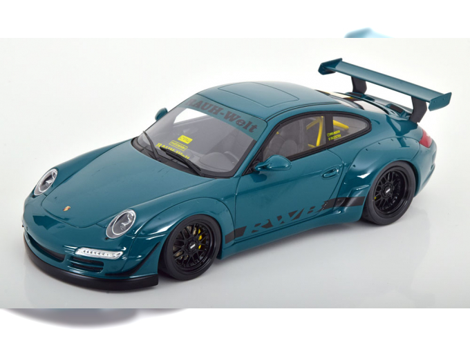 PORSCHE 911 (997) RWB Bodykit Syunkashuto (2023), green