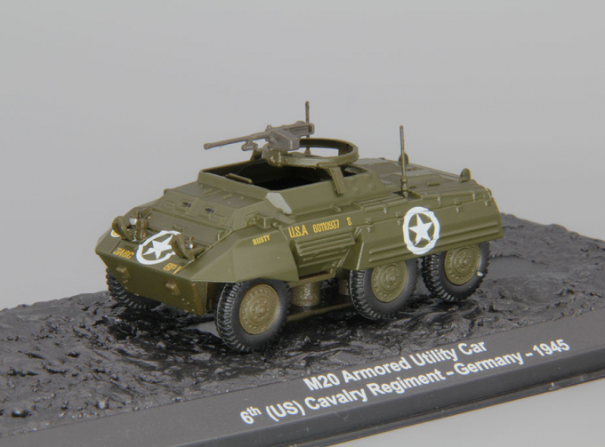 M20 Armored Utility Car, 6th (US) Cavalry Regiment, Germany 1945