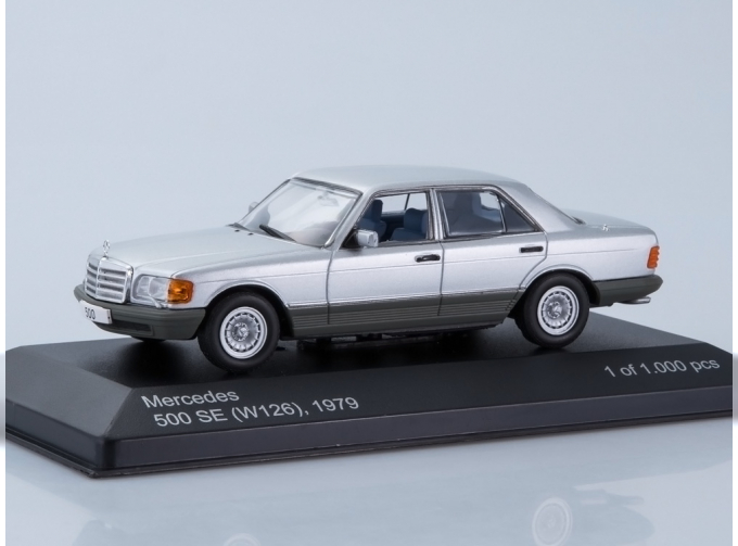 MERCEDES-BENZ 500 SE W126 (1979), silver