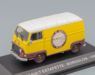 RENAULT Estafette Van Borgolon 1969, Yellow Brown White