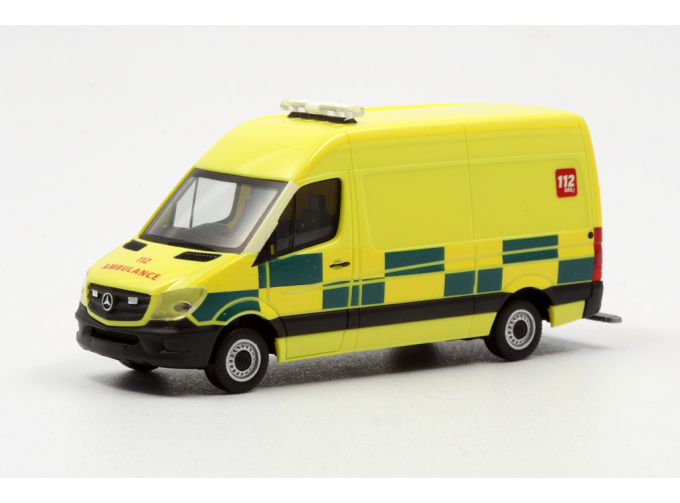 MERCEDES-BENZ Sprinter Ambulance Croix Rouge (B), yellow/green