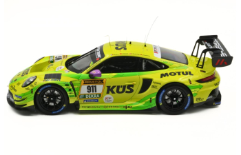 PORSCHE 911 GT3 R #911 Manthey-Racing 24h Nuerburgring Laurens Vanthoor, Thomas Preining, Kevin Estre, Ayhancan Güven (2024), yellow/green