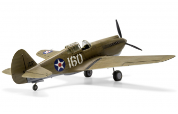 Сборная модель Американский истребитель Curtiss P-40B Warhawk