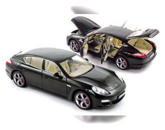 PORSCHE Panamera 4S (2009), black 