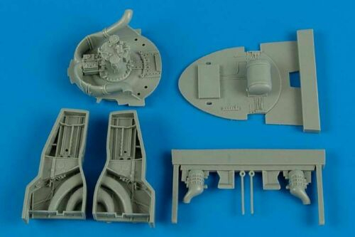 Набор дополнений F8F-1 Bearcat wheel bay