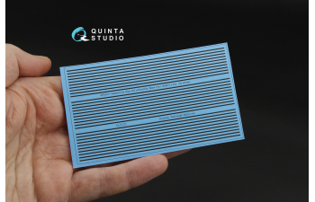 3D Декаль Черные полосы / ватерлинии. Ширина 0,5 мм, длина 2820 мм. (для всех моделей)