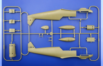 Сборная модель Немецкий истребитель Messerschmitt BF.109 E-3 ProfiPACK