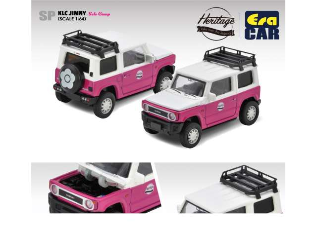 SUZUKI Jimny *Solo Camp*, pink / white