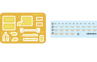 Сборная модель WWII British Paratroops In Combat Set B
