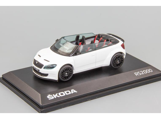 SKODA Fabia II FL RS2000 Concept (2011) White