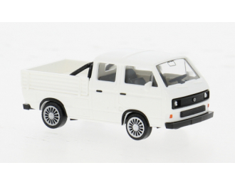 VOLKSWAGEN T3 double cab (1979), white