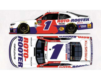 CHEVROLET #88 Connor Zilisch *Roto-Rooter*, white/blue/red 2026