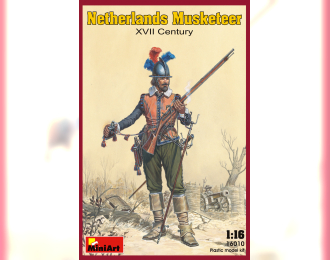 Сборная модель Фигуры NETHERLANDS MUSKETEER XVII CENTURY