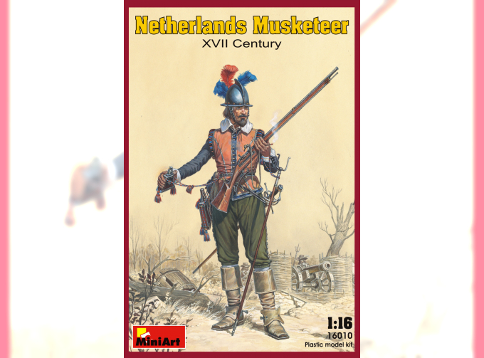 Сборная модель Фигуры NETHERLANDS MUSKETEER XVII CENTURY