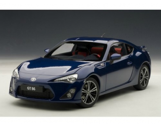 TOYOTA GT86 (EUROPEAN VERSION/LHD) 2012, BLUE SILICA