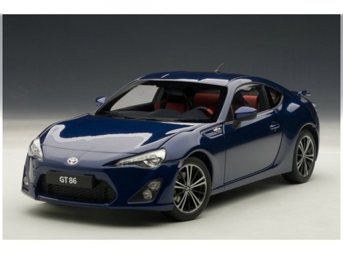 TOYOTA GT86 (EUROPEAN VERSION/LHD) 2012, BLUE SILICA