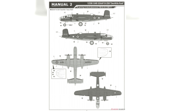 Сборная модель USAAF B-25B Battle of Midway 80th Anniversary