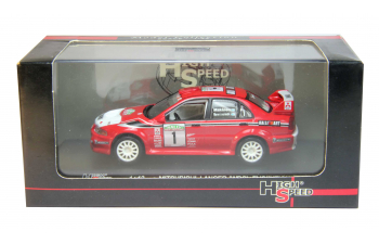 MITSUBISHI Lancer WRC Evolution VI, red