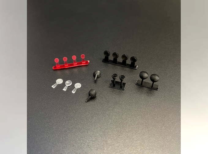 Комплект оптики на Додж санитарный (Звезда)