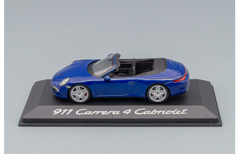 PORSCHE 911 Carrera 4 Cabriolet (991) aqua-blau-met.