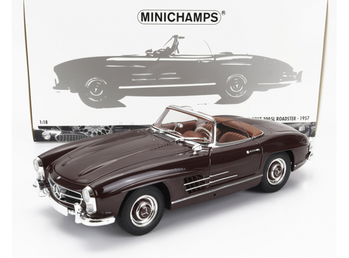 MERCEDES-BENZ 300sl Roadster Spider (w198) (1957), Dark Red