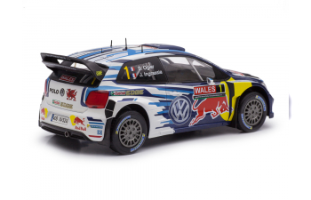 VOLKSWAGEN Polo R WRC S.Ogier/J.Ingrassia #1 синий с белым и красным