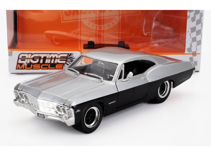 CHEVROLET Impala Ss Coupe (1967), Silver Black