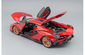 LAMBORGHINI Sian Fkp 37 Hybrid (2020), Red Met