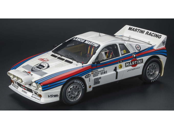 LANCIA 037 Martini Racing №1 Winner Rally Monte Carlo (1983) Walter Rohrl - Christian Geistdorfer