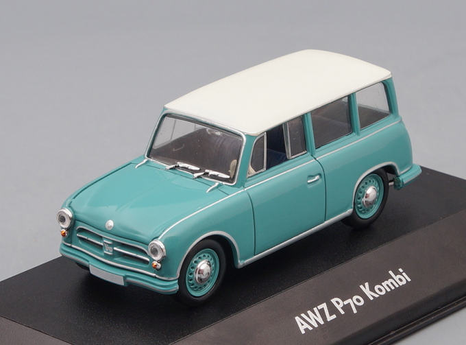 AWZ P70 Kombi 1958, green / white