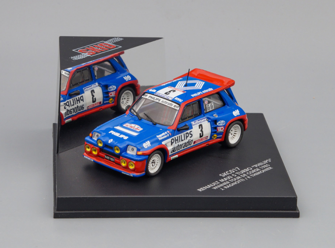 RENAULT MAXI 5 Turbo #3 "Philips" Winner Tour De Corse 1985, blue