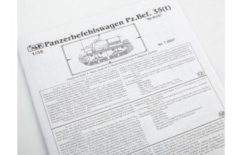 Сборная модель Pz.Bef 35(t) Upgrade Exterior