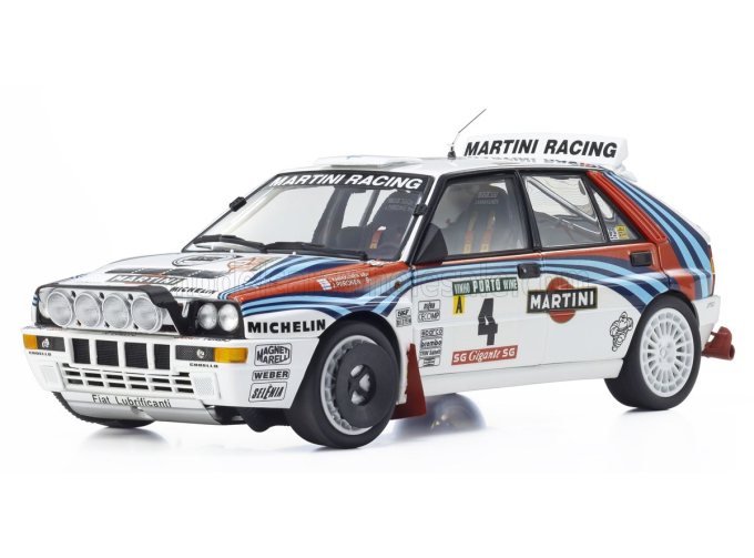 LANCIA DELTA HF Integrale Evoluzione Martini (night version) №4 Winner Rally Portugal (1992) Juha Kankkunen - Juha Piironen