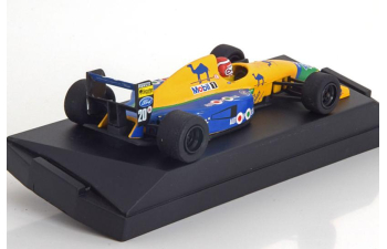BENETTON Ford B191, Piquet (1991), blue/yellow