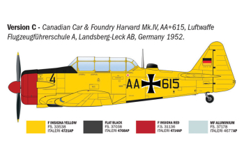 Сборная модель NORTH AMERICAN T-6g Texan Military Airplane (1951)