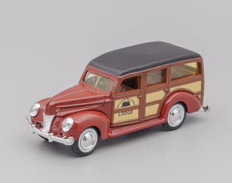 FORD Woody Station Wagon Sheriff, black / brown