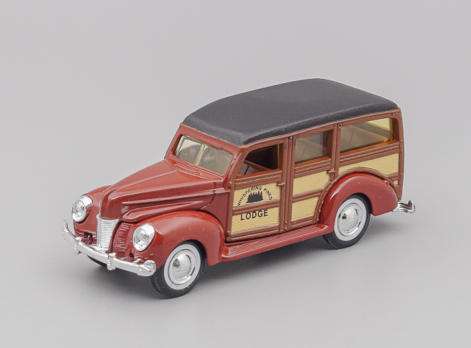 FORD Woody Station Wagon Sheriff, black / brown