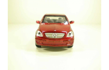 MERCEDES-BENZ B-Class 2006 г., модель автомобиля 1:43, вишневый