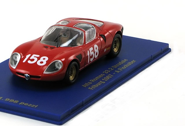 ALFA ROMEO 33.2 Stradale No 158  Friburg, Fischaber (1967)