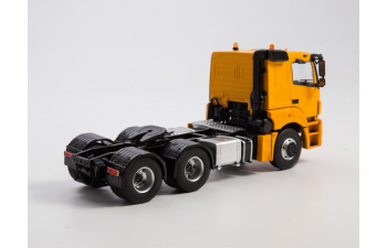 Камский грузовик 65206 седельный тягач, желтый