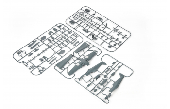 Сборная модель Bf 109E-1
