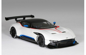 Aston Martin Vulcan - 2015 (stratus white with blue and red stripes)