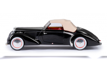 DELAGE D6-70 cabrio (1939), black