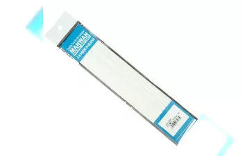 Пластиковый профиль прямоугольный 5мм*1,5мм*250мм, 4шт