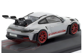 PORSCHE 911 (992) GT3 RS (2023), ice grey metallic / pyrorot