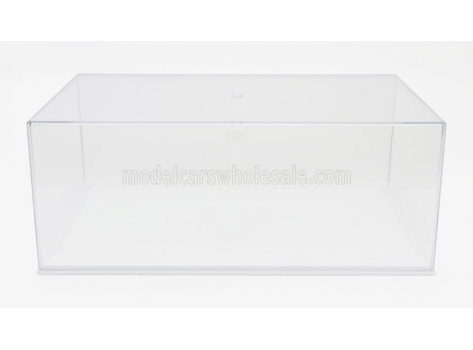 (Уценка!) VETRINA DISPLAY BOX Base In Plastica Bianca - Plastic Leather Base White - Lungh.length Cm 33.5 X Largh.width Cm 17.3 X Alt.height Cm 13.0 (altezza Interna Interior Height Cm 11.0), Plastic Display - White