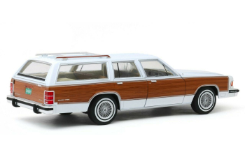 MERCURY Grand Marquis Colony Park 1989 White with Wood