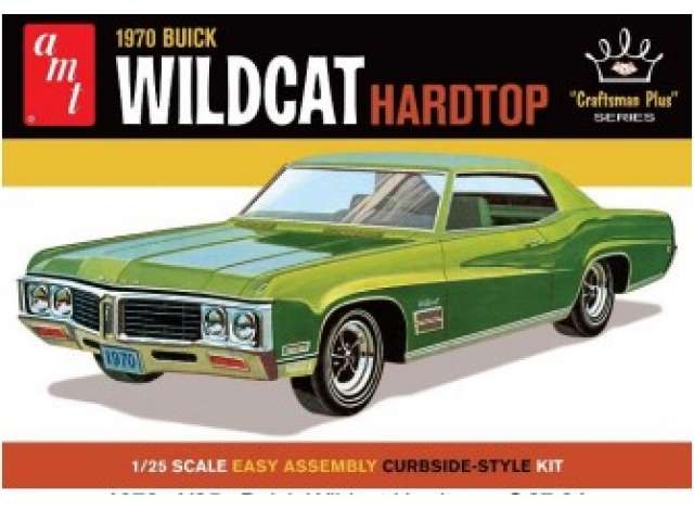 Сборная модель Buick Wildcat Hardtop, plastic modelkit 1970