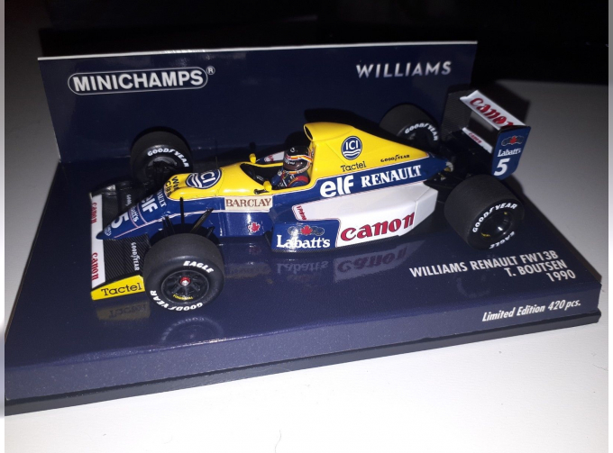 Williams Renault FW13B, Boutsen, 1990