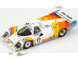 PORSCHE 956 17 LM 1984 T. Needell - D. Sutherland - R. French, white